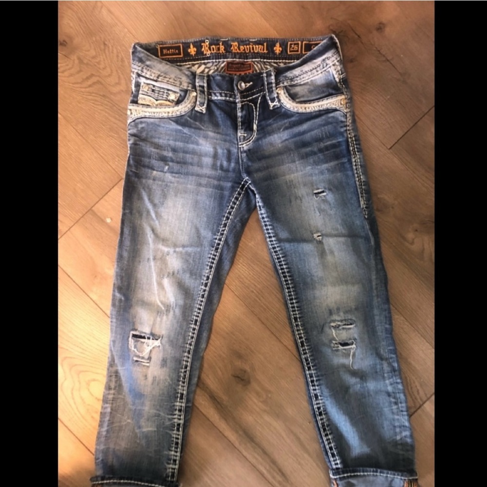 ROCK REVIAL
Hettie Stretch Cropped Jean